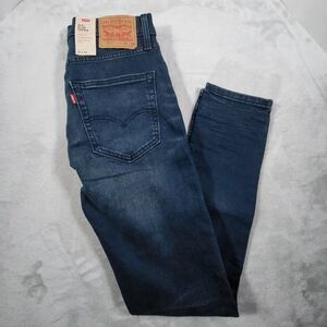 Levis 512 Slim Taper Mens Jeans 32x34 Blue Dark Wash Stretch NWT